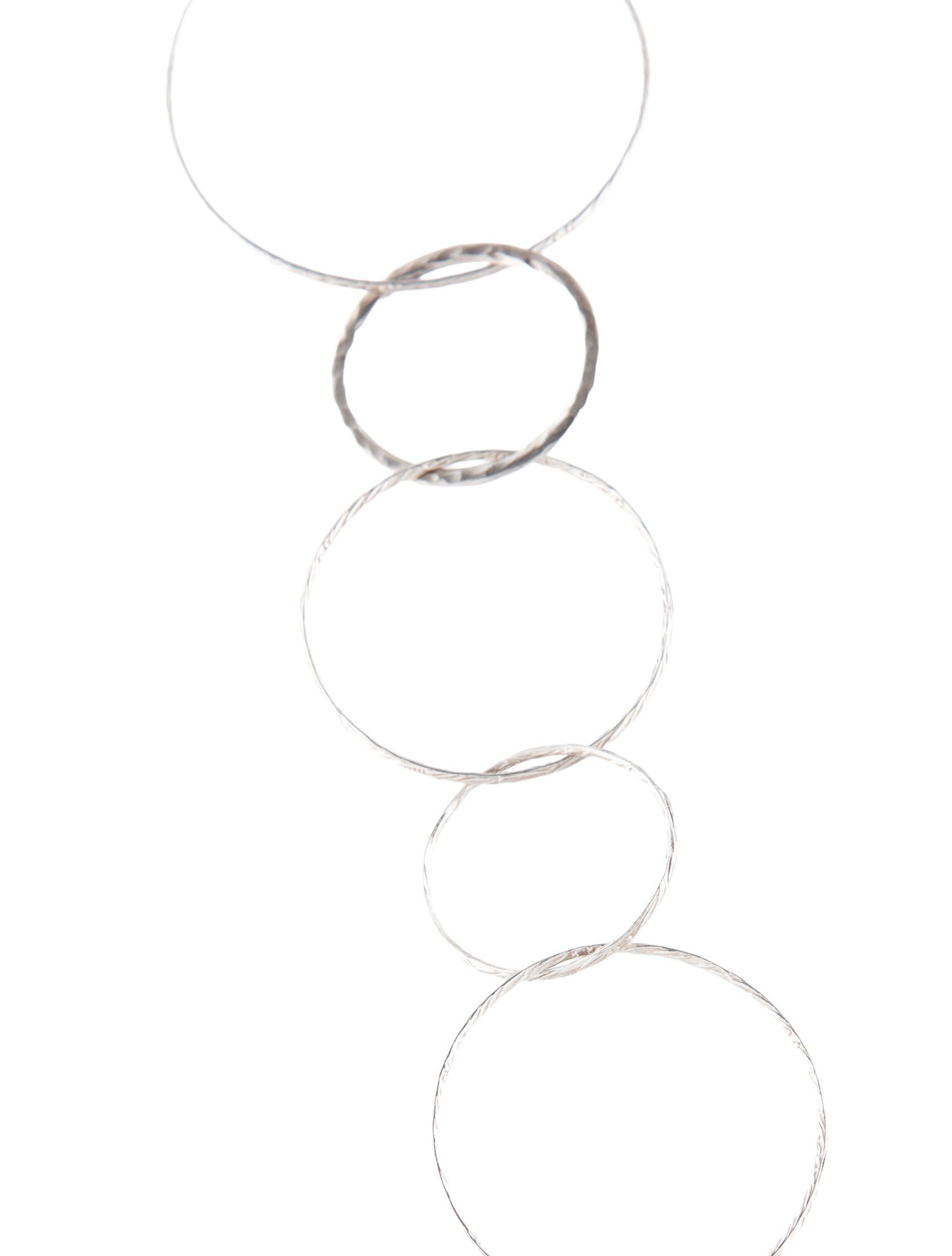 Tiffany & Co. Hammered Circles Chain Necklace
